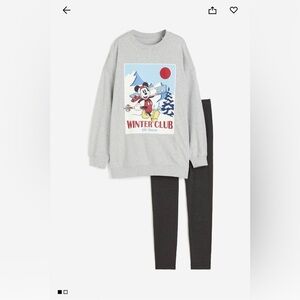 NWT Lounge Set/Pajamas - Mickey Mouse